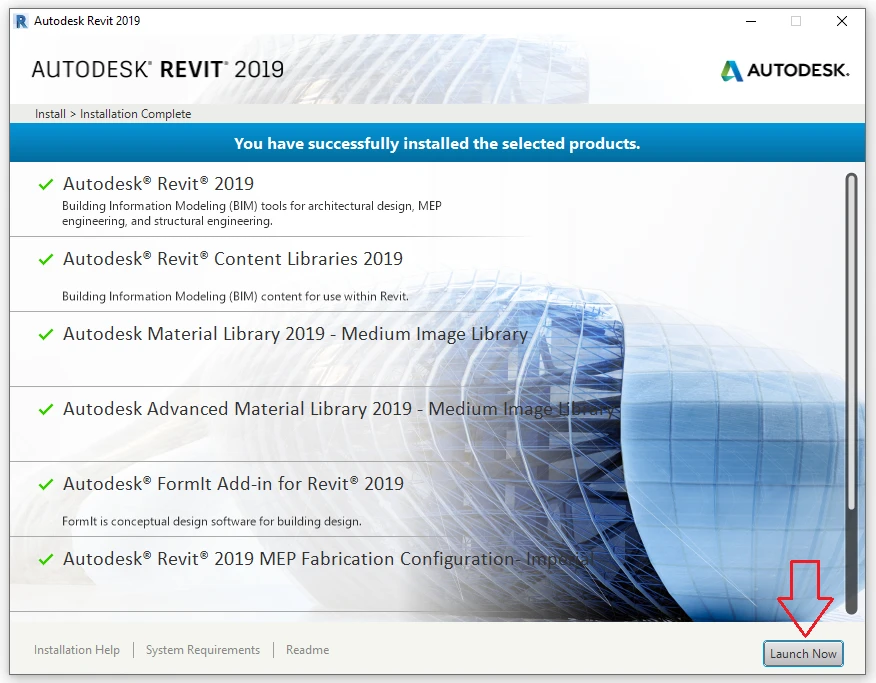 Download Autodesk Revit 2019