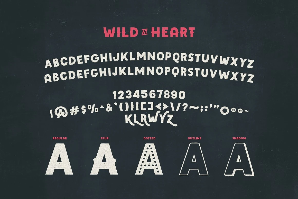 Wildheart Font Family