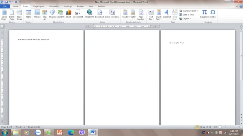 Cách mở trang mới trong Word cực dễ dàng