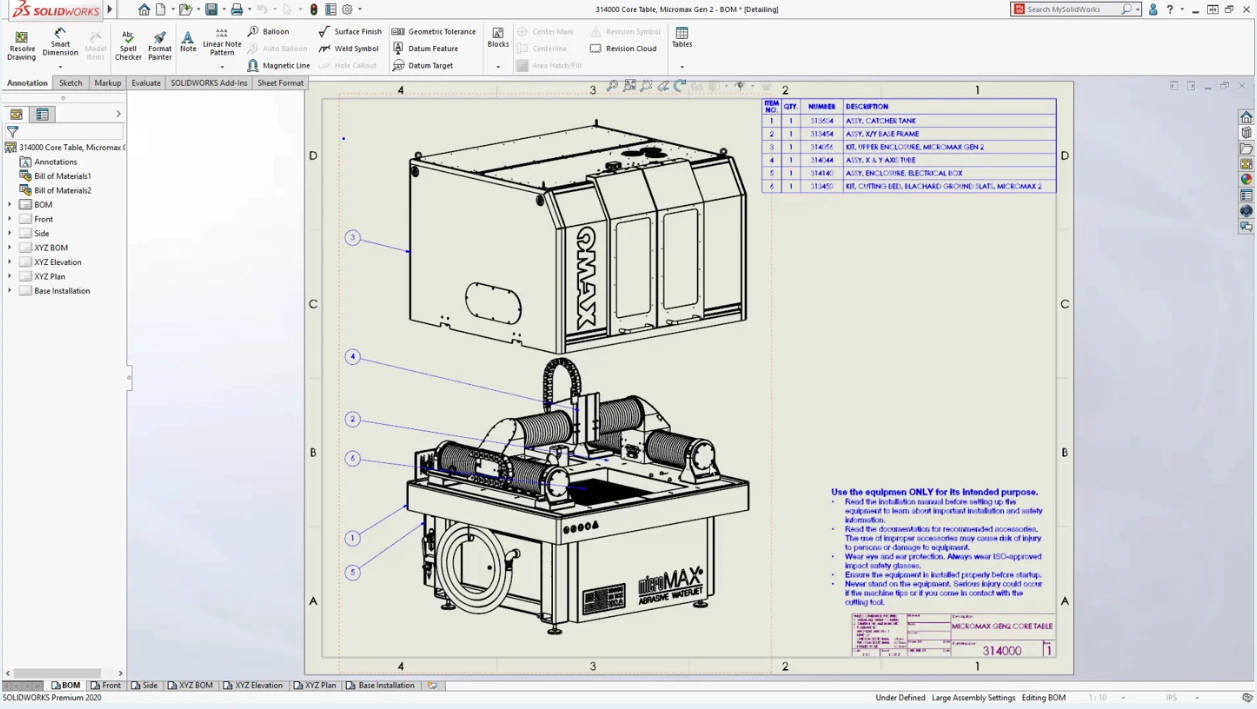 Hình ảnh hiệu suất được cải thiện trên SolidWorks 2020