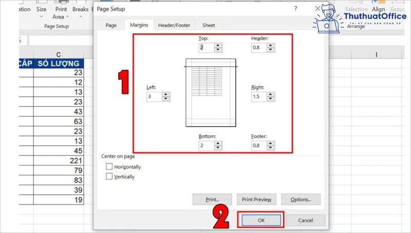 Khắc Phục In Không Hết Trang Trong Excel