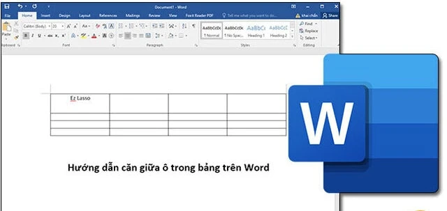 Cách Căn Giữa Ô Trong Word