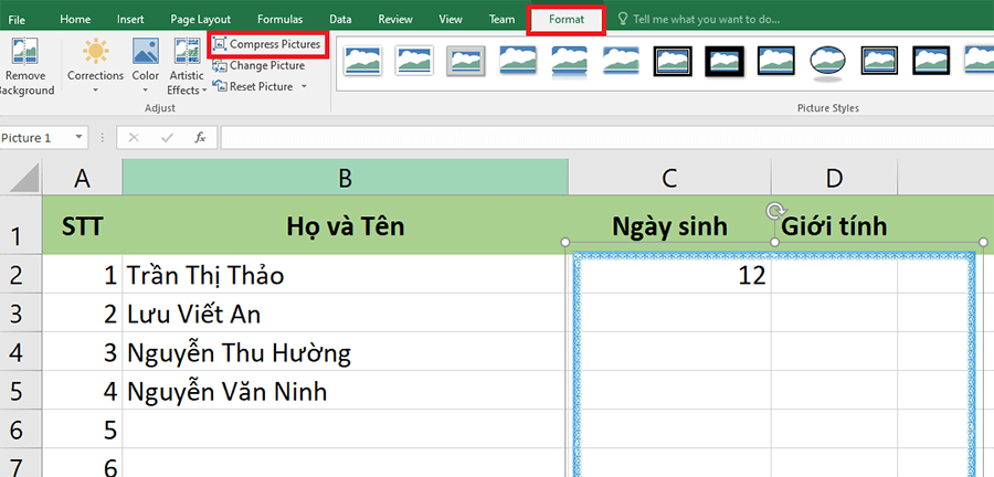 Cách Giảm Dung Lượng File Excel