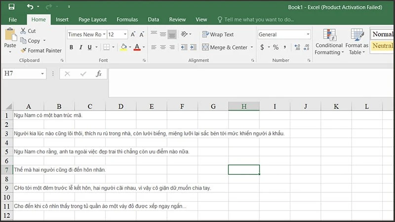 Cách Copy Bảng Từ Word Sang Excel