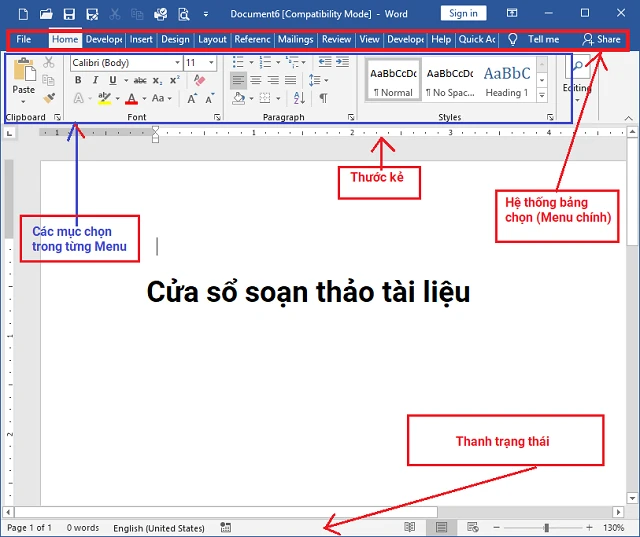 Hướng Dẫn Cài Đặt Word 2019