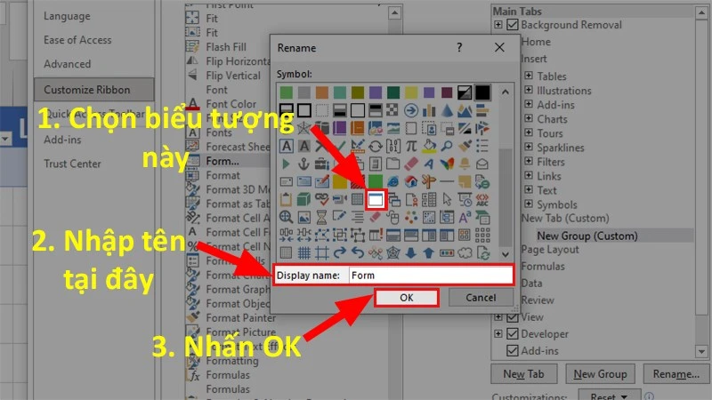 Hướng Dẫn Nhập Dữ Liệu Trong Excel Bằng Form Tự Tạo