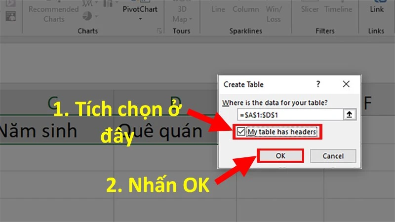 Hướng Dẫn Nhập Dữ Liệu Trong Excel Bằng Form Tự Tạo