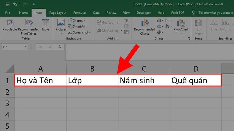 Hướng Dẫn Nhập Dữ Liệu Trong Excel Bằng Form Tự Tạo