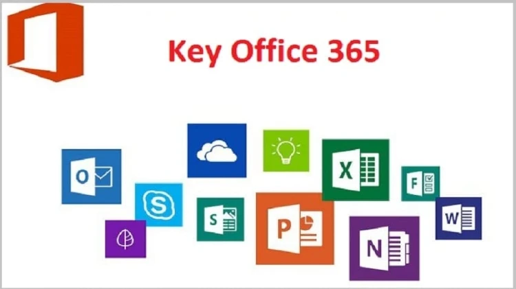 Các phần mềm, ứng dụng cảu Key Office 365