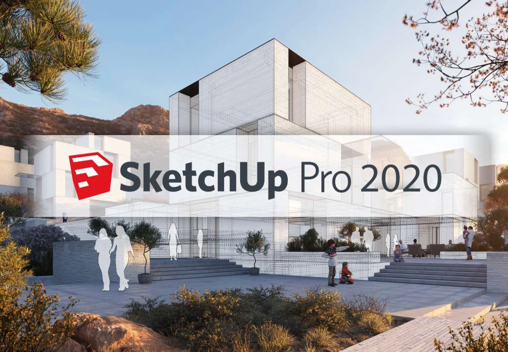 SketchUp Pro 2020 là phần mềm, công cụ vẽ và thiết kế 3D trực quan với độ chính xác cao