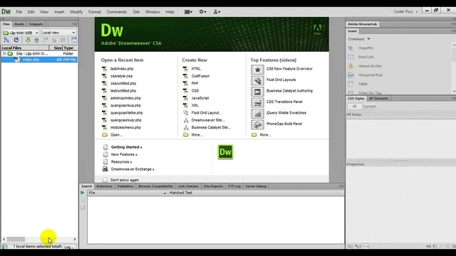 Adobe Dreamweaver CS6 được nhiều người lựa chọn sử dụng