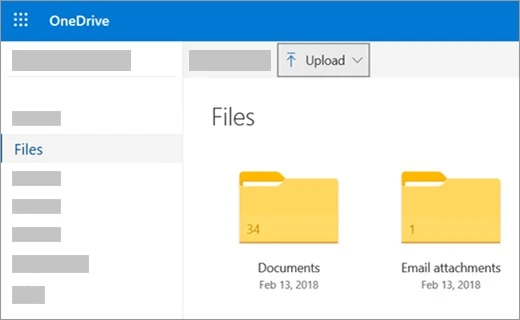 Truy cập vào OneDrive.com