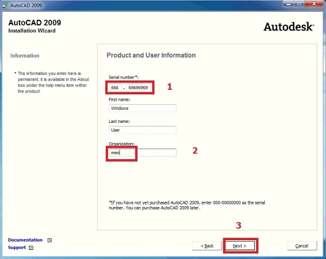 tải xuống Autodesk AutoCAD 2009