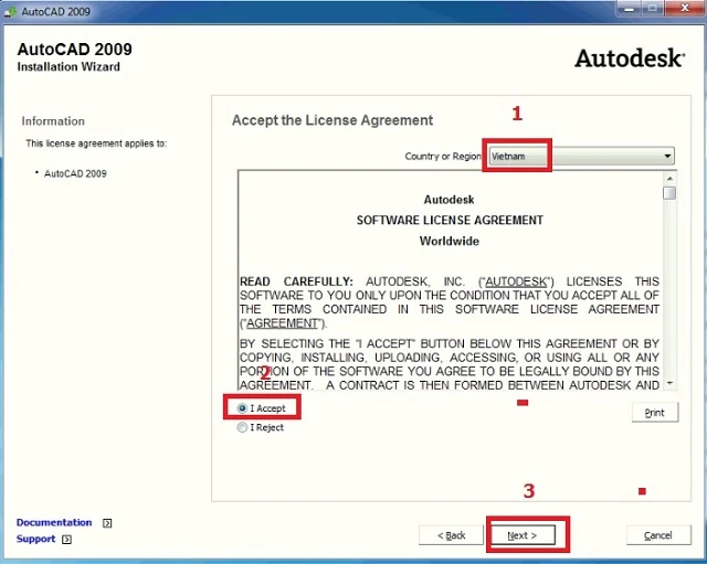 tải xuống Autodesk AutoCAD 2009