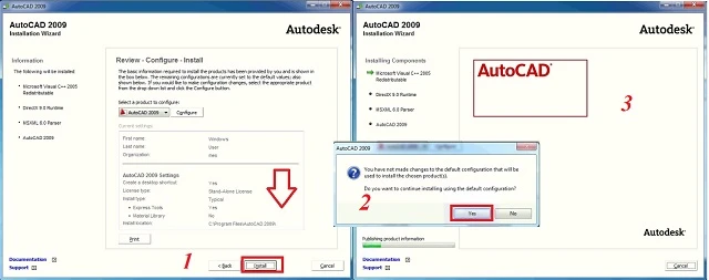 tải xuống Autodesk AutoCAD 2009