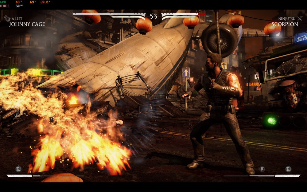 Lenovo Legion Go chơi Mortal Kombat
