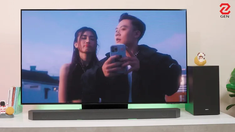Thiết kế tổng quan Samsung Soundbar Q-series HW-Q600C